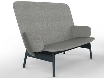 ALA - Fabric sofa by La Cividina - view 2